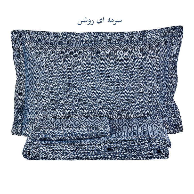 سرویس روتختی کاراجا هوم طرح BROOKS SET دو نفره 3 تکه