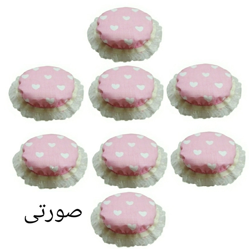 دستگیره اجاق گاز مدل قلبی کد 145 بسته 8 عددی