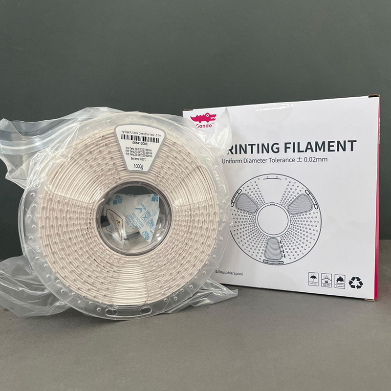 فیلامنت پرینتر سه بعدی ابزارهای ساخت و تولید گاندو مدل Pla Marble قطر 1.75 میلی متر 1 کیلوگرم