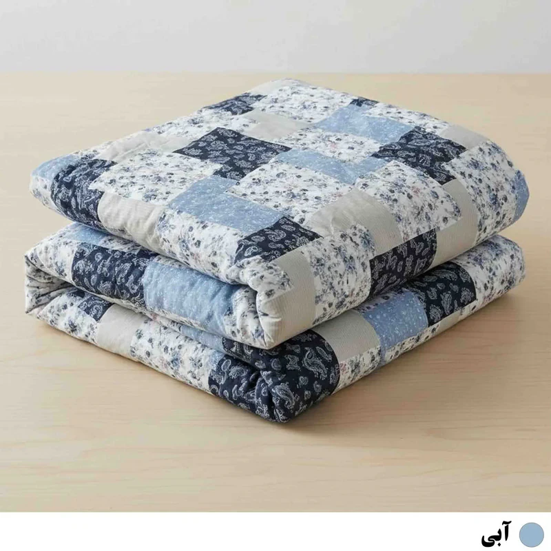 لحاف دونفره مانیکاهوم مدل چهل تکه پلاس Cheheltekeh plus  سایز 200*220 سانتی‌ متر