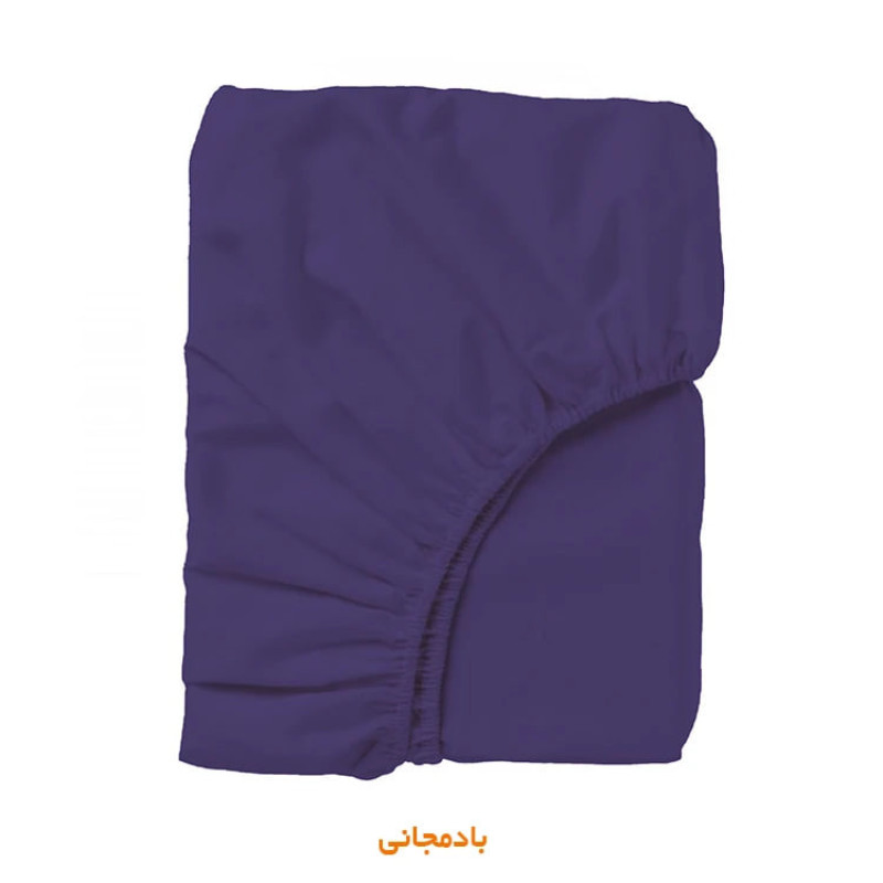 ملحفه نخی چیداری مدل کشدار 2 نفره سایز 200*140 سانتی متر