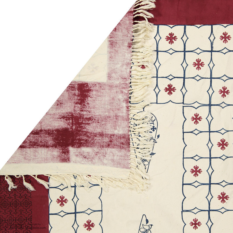 رومیزی بومی مدل 06 سایز 100x95 سانتی‌متر