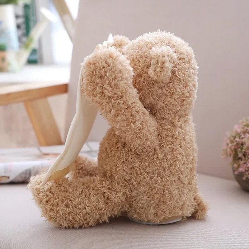 عروسک مدل خرس تدی رباتیک مدل دالی ارتفاع 30 سانتی متر