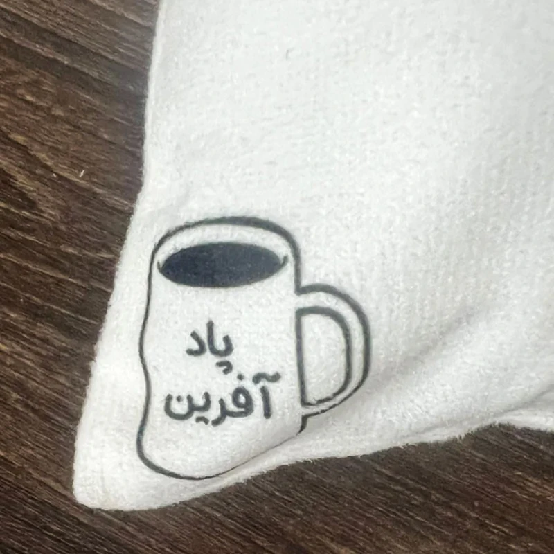 کوسن پاد آفرین مدل بوهو طرح مینیمال کد PK302925 سایز 30*30 سانتی متر