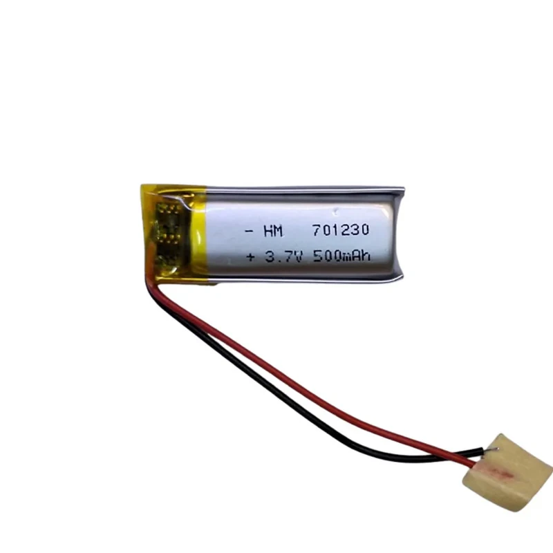 باتری لیتیومی قابل شارژ مدل XP-701230 ظرفیت 500 میلی‌ آمپر ساعت