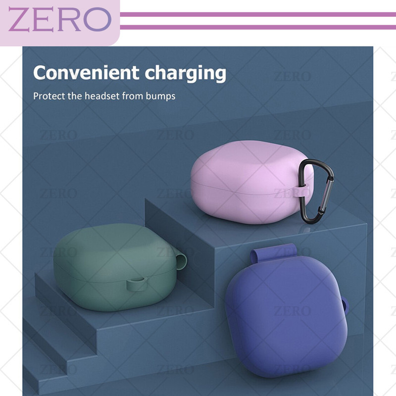 کاور زیرو مدل Silicon-ZR مناسب برای کیس هدفون بی سیم سامسونگ Galaxy Buds Live  Buds Pro  Buds 2  Buds 2 Pro