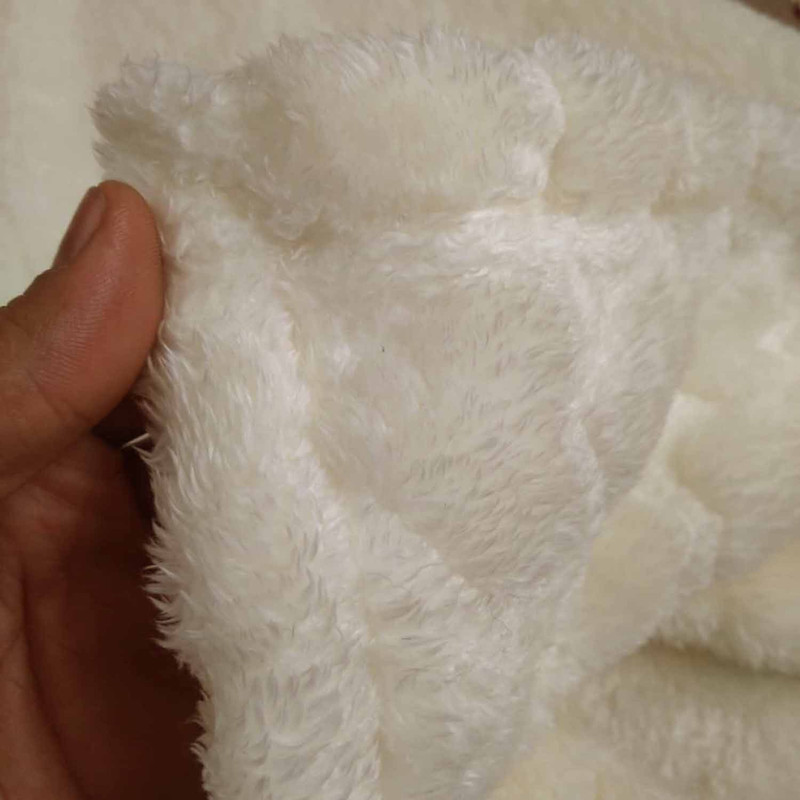 ست پتو و بالش نوزادی کالامیر مدل 2 تکه طرح قلب