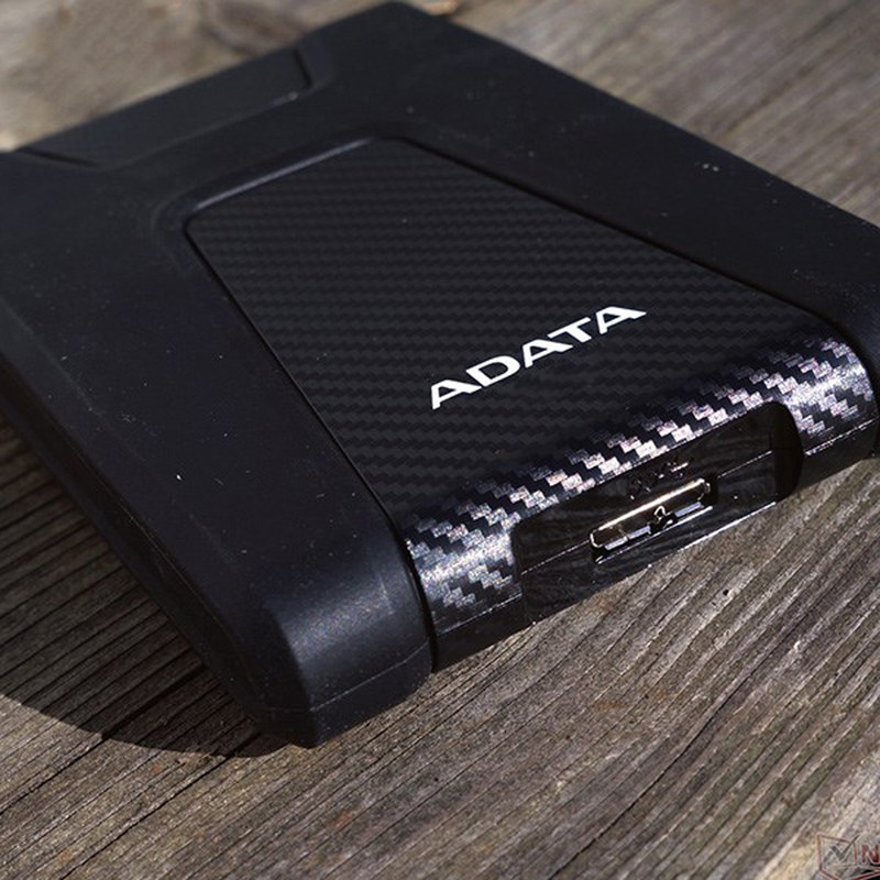 هارد اکسترنال ای دیتا مدل HD650 ظرفیت دو ترابایت دارای رابط USB Type-A 3.2