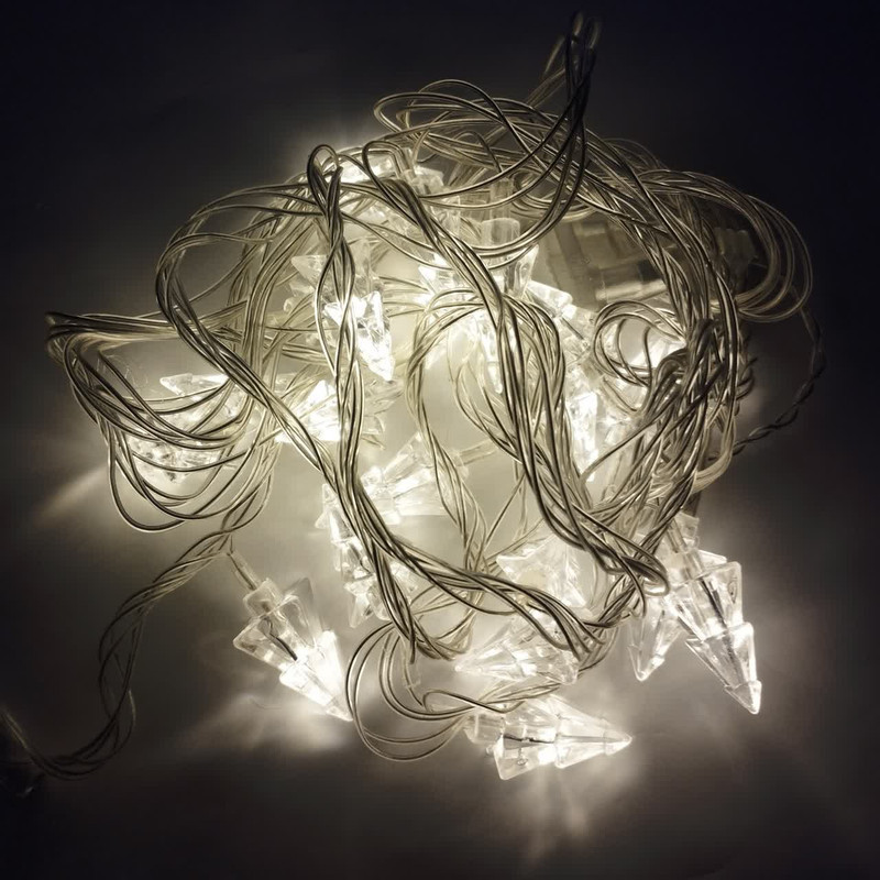 ریسه LED مدل درخت کریسمس طول 4 متر