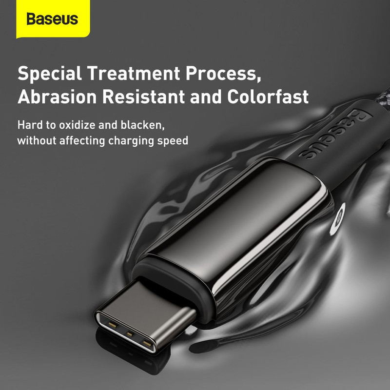 کابل تبدیل USB-C به USB-C باسئوس مدل Tungsten طول 2 متر