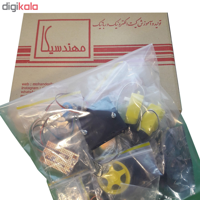 ربات تشخیص مانع مهندسیکا مدل 2W-R2000