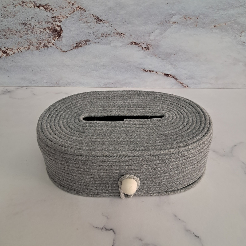 ست سطل و جای دستمال مدل قیطان کد N108