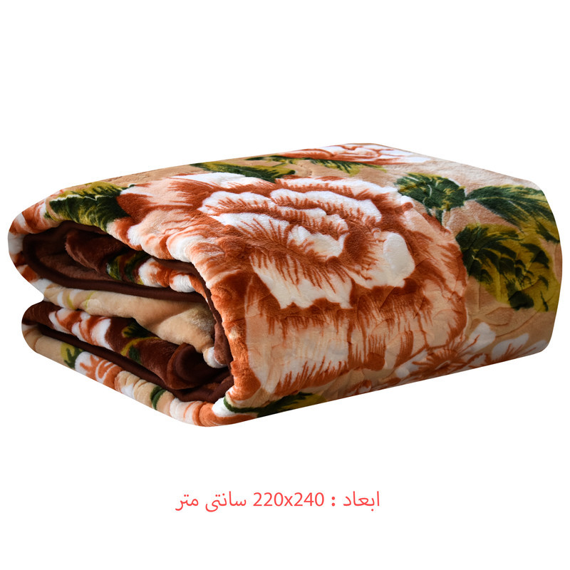پتوی گلبافت مدل 2193 دونفره سایز 220x240 سانتی متر