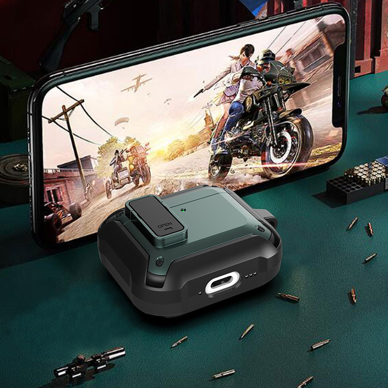 کاور مسیر مدل Eggshell OPN Lock مناسب برای کیس هدفون بی سیم اپل Airpods 4