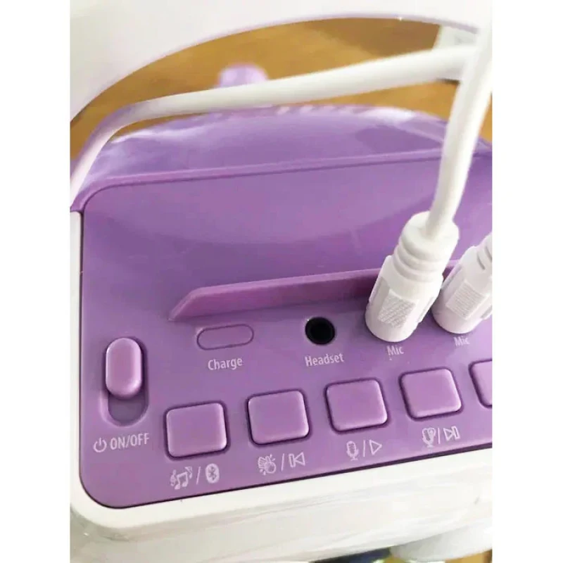اسپیکر بلوتوثی قابل حمل مدل sound box طرح دو میکروفون کد 6004