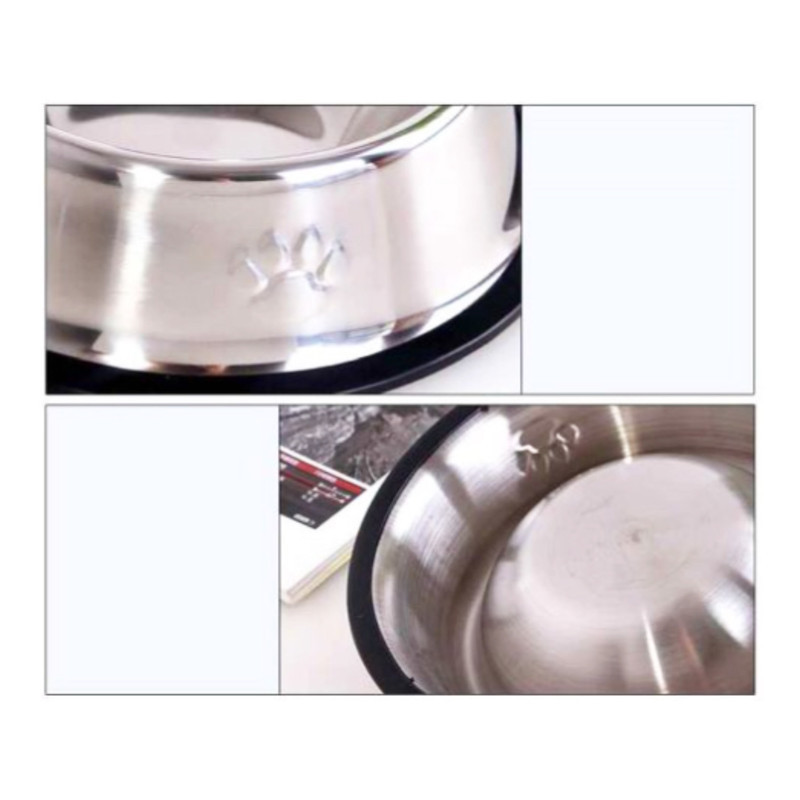 ظرف غذای سگ و گربه مدل Staninless steel