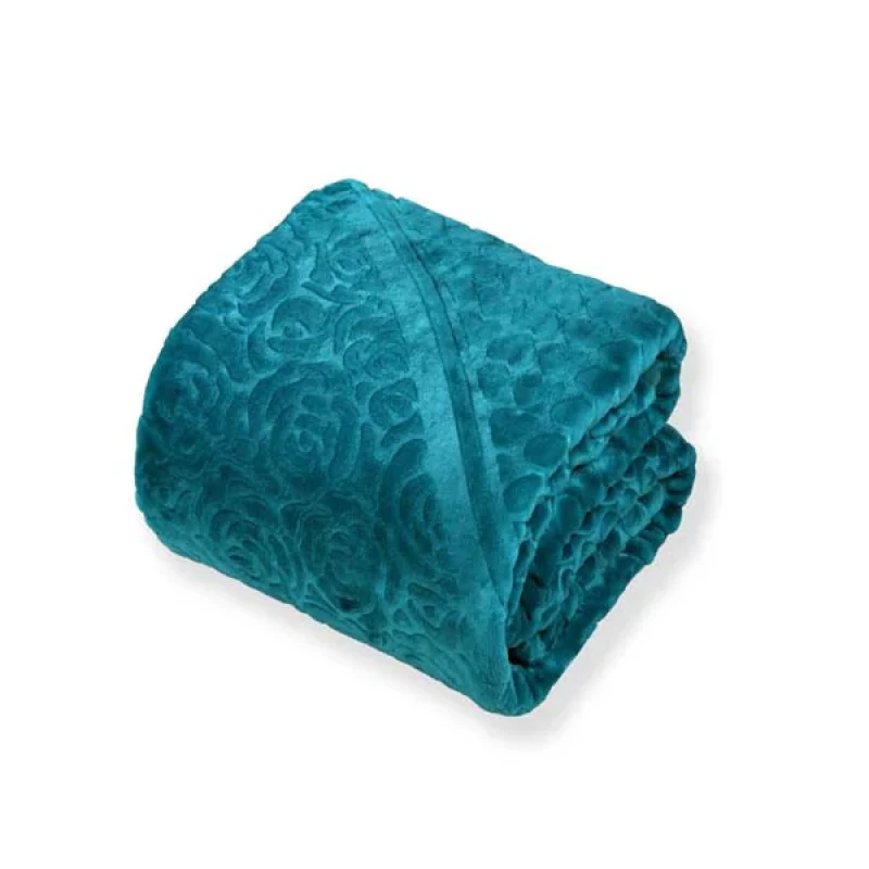 پتو 1 نفر نساجی لاله مهرگان مدل الوان کُره سایز 210x160x2 سانتی‌متر