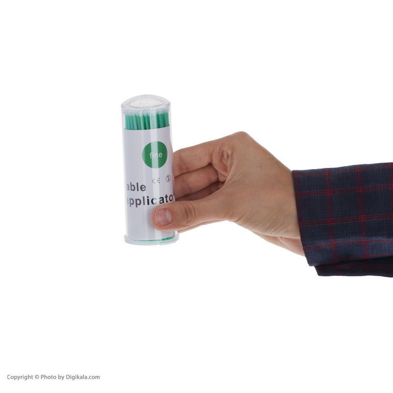 قلم میکروبراش ناخن و مژه مدل PP-902 Fine بسته 100 عددی