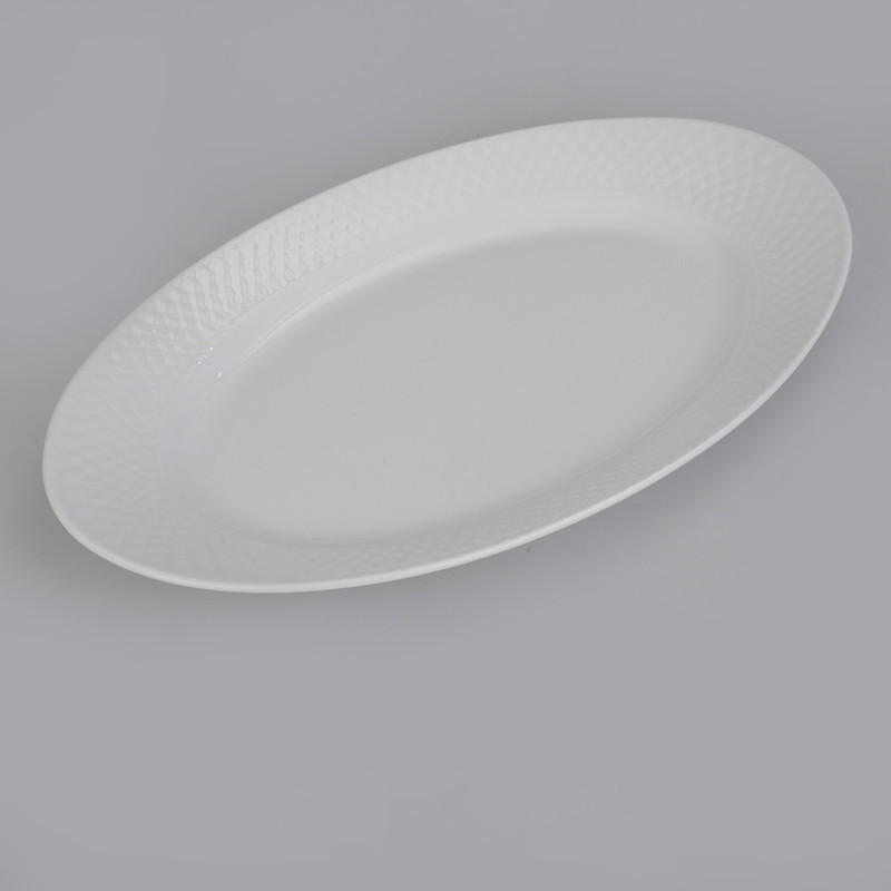 سرویس غذاخوری 102 پارچه چینی زرین ایران سری رادیانس مدل White درجه یک