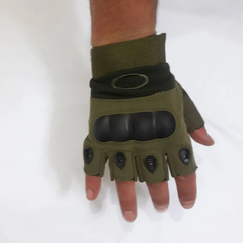 دستکش دوچرخه سواری اکلی مدل تاکتیکال