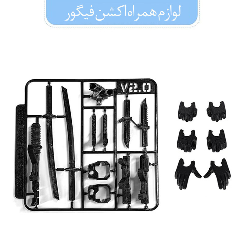 اکشن فیگور لاکی 13 مدل Dummy 13 کد W13 V2