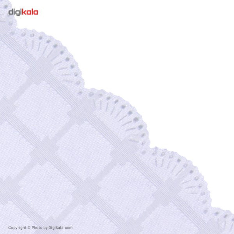 رومیزی پلی استر مستطیلی 180 × 150 رزین تاژ طرح چهارخونه