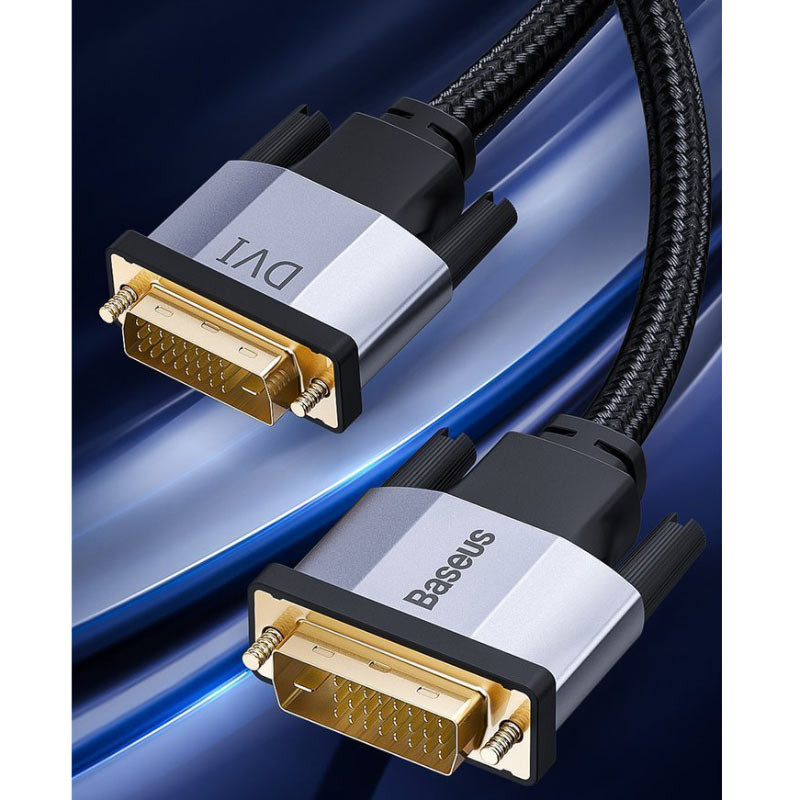 کابل DVI باسئوس مدل CAKSX-Q0G طول 1 متر