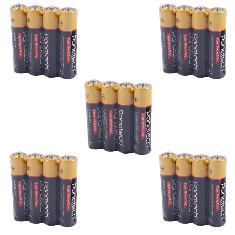 باتری نیم قلمی پاناتک مدل Super Heavy Duty بسته 20 عددی