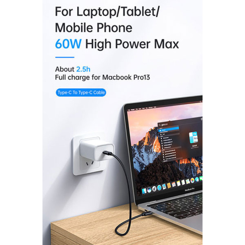 کابل تبدیل USB-CUSB به لایتنینگUSB-CMicroUSB مک‌دودو مدل WF-1720 طول 0.3 متر