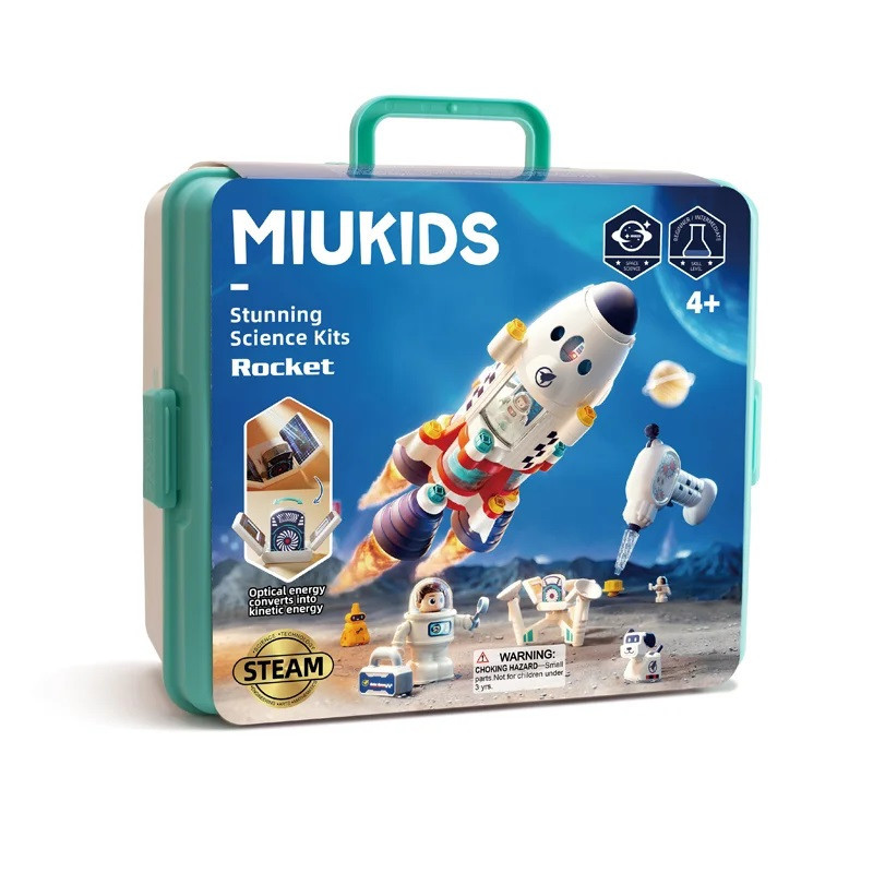 ساختنی هولی تویز مدل موشک فضا پیما طرح MIUKIDS