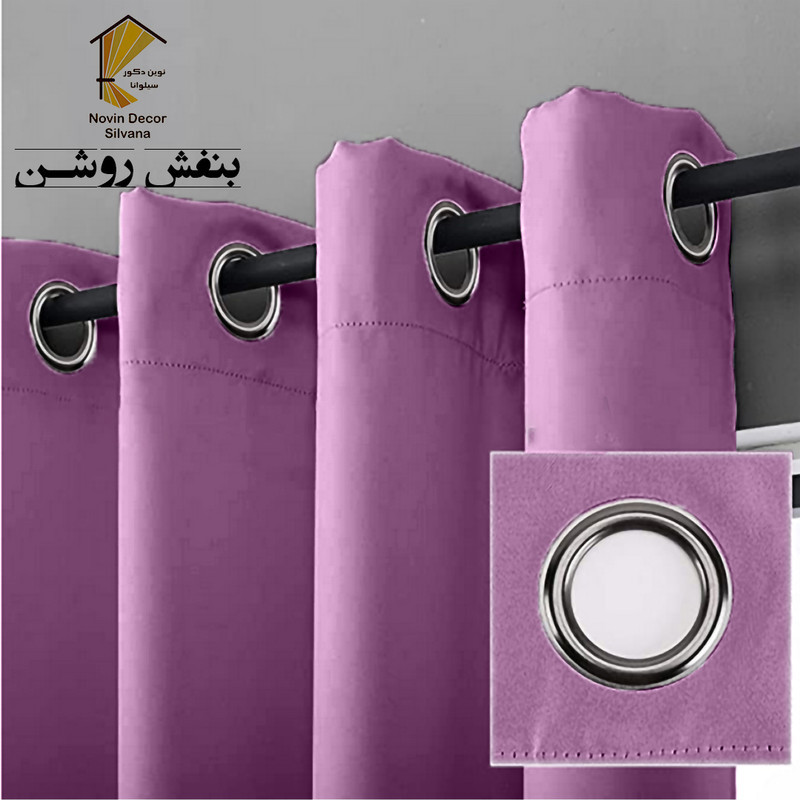 پرده نوین دکور سیلوانا مدل لاکچری 3 سایز 280 × 300 سانتی متر