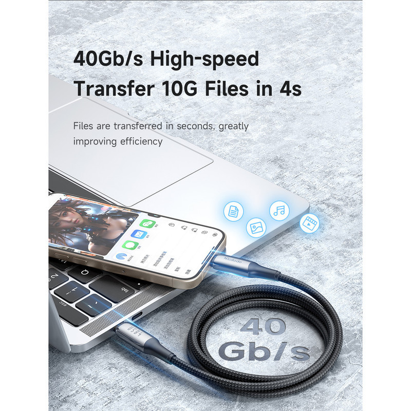 کابل USB-C مک دودو مدل CA-299 طول 1.2 متر