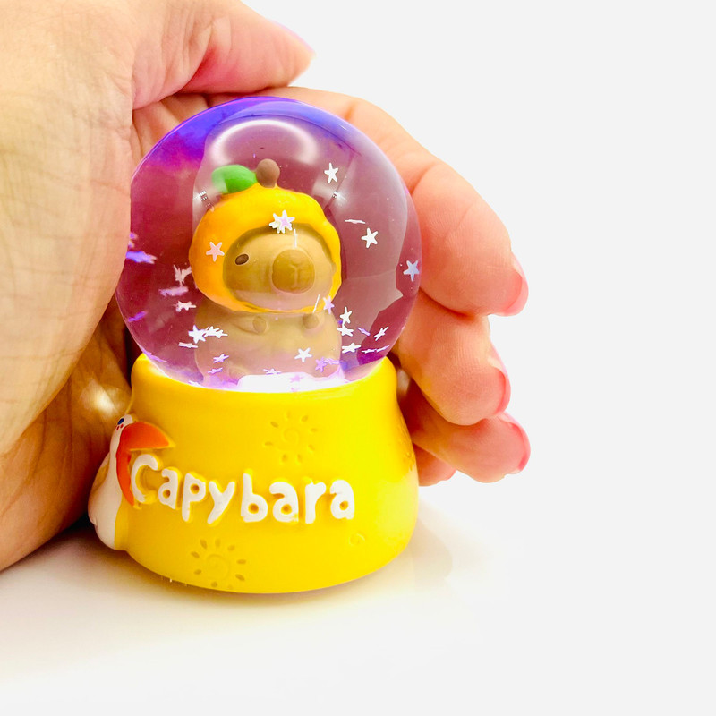 گوی چراغ‌دار مدل مینی Capybara طرح کوالا هویج عاشق کد C1623.15