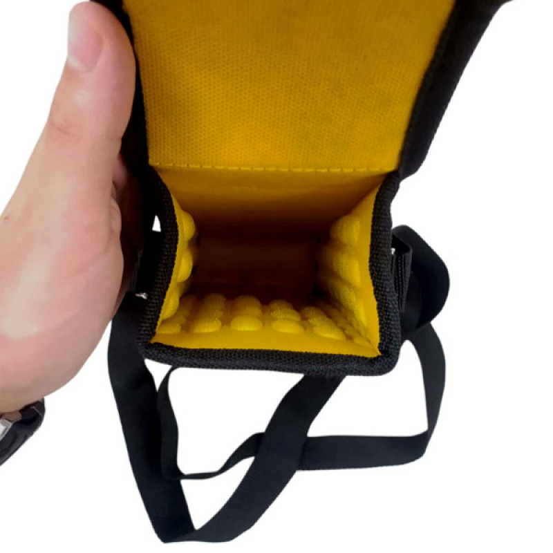 کیف حمل پایانه فروشگاهی مدل چرم حبابدار متوسط