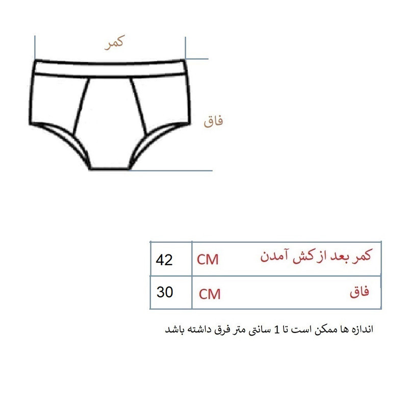 شورت مردانه مدل بدون پا ملانژ کد 702