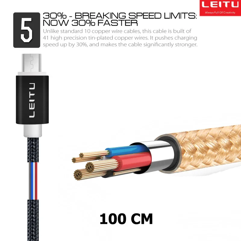 شارژر دیواری لیتو مدل LH-12 به همراه کابل تبدیل microUSB