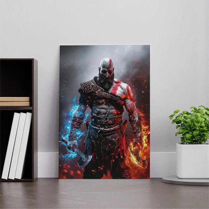 تابلو شاسی کارنیکا طرح گیمینگ gaming کد 053 مجموعه 4 عددی
