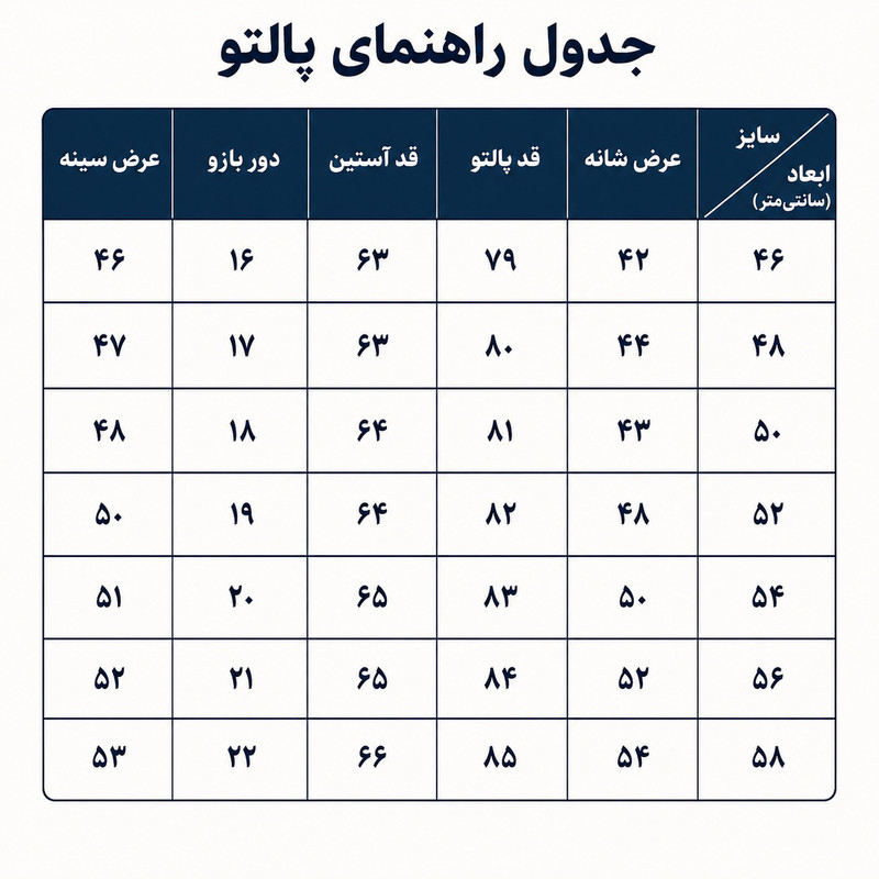 پالتو مردانه مدل فوتر دو دکمه یقه برگردان