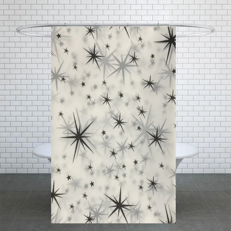 پرده حمام کد PH376 سایز 180x200 سانتی متر