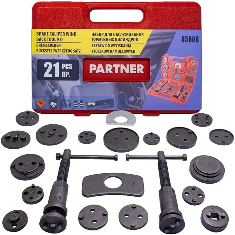 کیت کالیپر ترمز پارتنر مدل PR-21 مجموعه 21 عددی