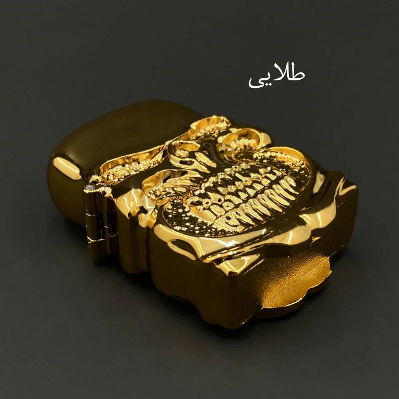 فندک مدل اتمی طرح اسکلت جمجمه DKD-1535