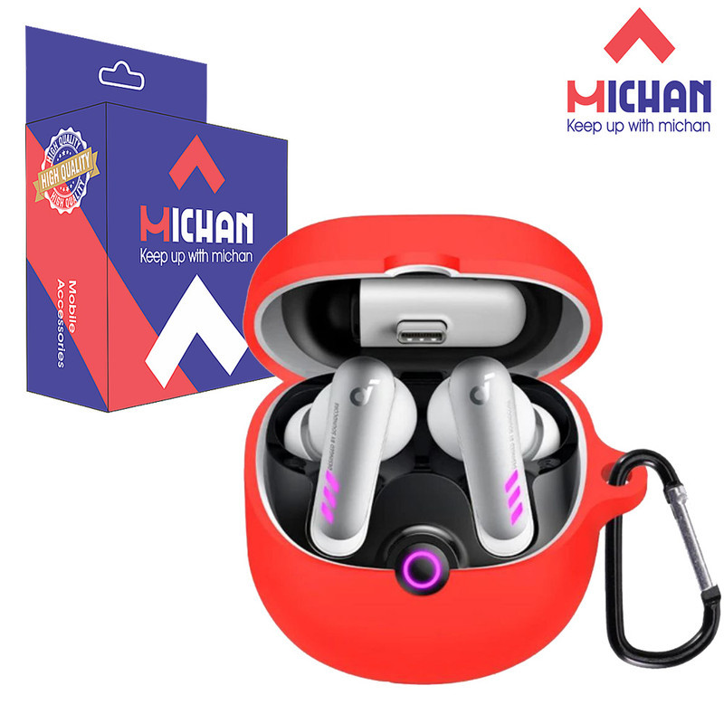 کاور میچان مدل silicone مناسب برای کیس هدفون بی سیم انکر SoundCore VR P10