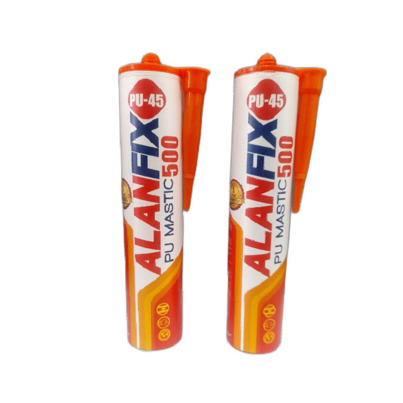 چسب پلی یورتان ماربل شیت و ترمووال آلان فیکس مدل alanfix pu-45 وزن 400 گرم بسته 2 عددی