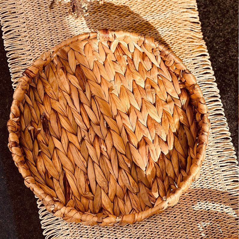 سینی مدل حصیری مجموعه سه عددی