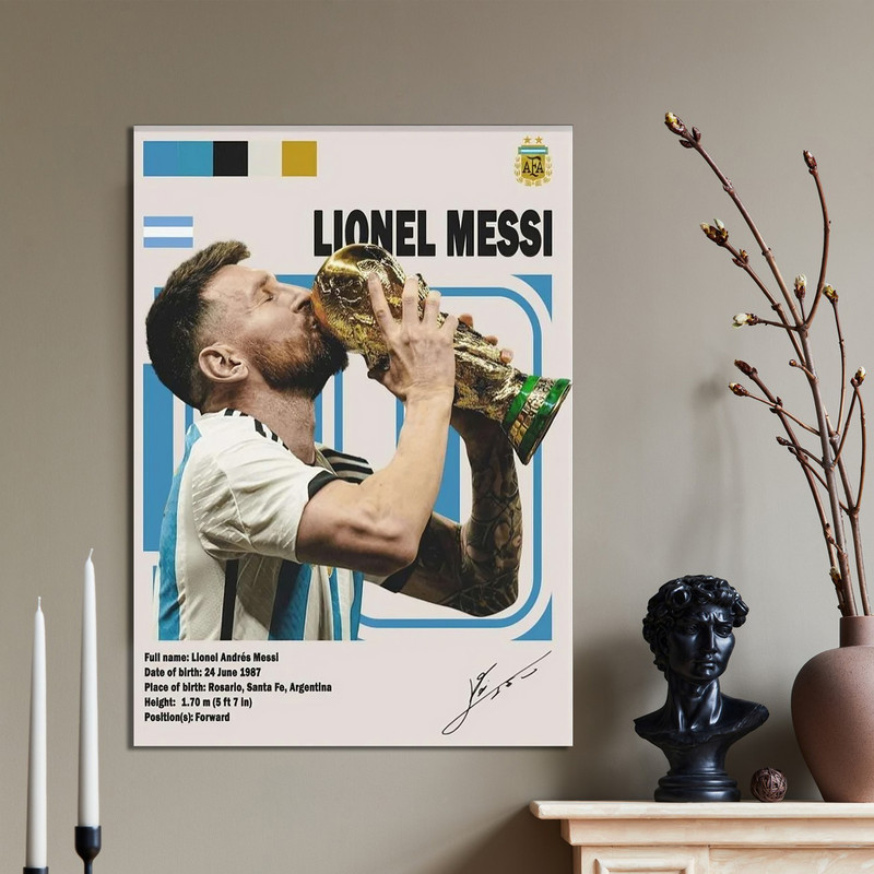 تابلو شاسی مدل لیونل مسی کد LM103