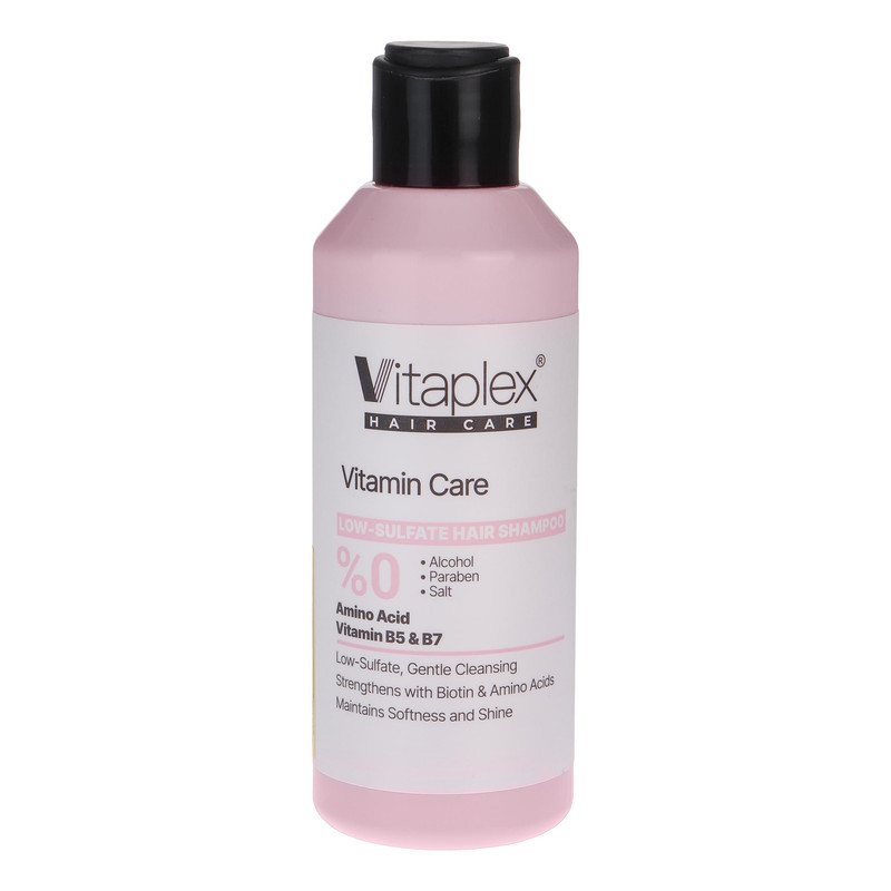 شامپو تقویت کننده مو ویتاپلکس مدل VITAMIN CARE مناسب برای انواع مو حجم 200 میلی لیتر