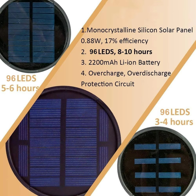 چراغ باغی مدل خورشیدی زمینی کد XF-6006