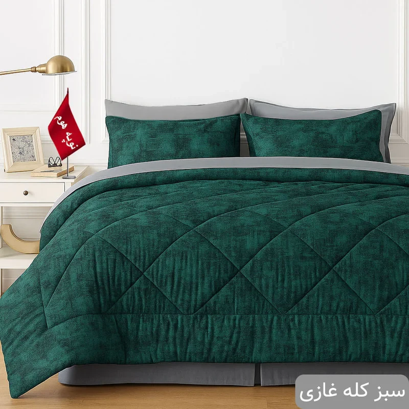 سرویس روتختی 2 نفر 8 تکه نوپه هوم مدل مخمل آرتمیس 28