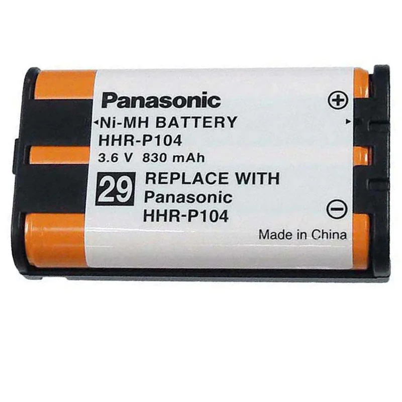 باتری قابل شارژ تلفن بی سیم پاناسونیک مدل P104-NIMHMasND