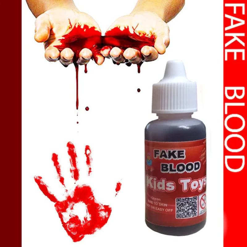 ابزار شوخی مدل خون مصنوعی طرح پانسمان کد  b-12 مجموعه 2 عددی